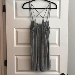 Urban outfitters Strappy grey tank